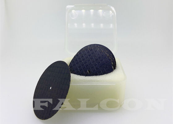 جودة  Black Reinforced Dental Diamond Discs 0.7mm Cut off Grinding Wheel مصنع