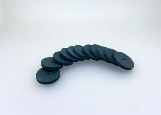جودة  3.0mm Dental Rubber Diamond Polisher Finishing Discs HP Shank For Alloys Metals مصنع