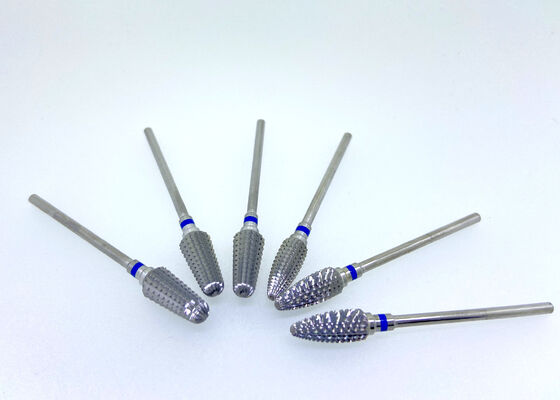 جودة  Straight Edge Dental Diamond Burs Sharp Tungsten Carbide Grinder For Crown مصنع