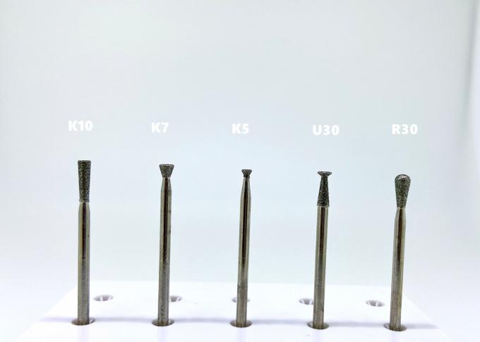 2.35mm HP عرقوب الماس طحن الأحجار المطلية مطلي مخروط مقلوب الأزيز 0