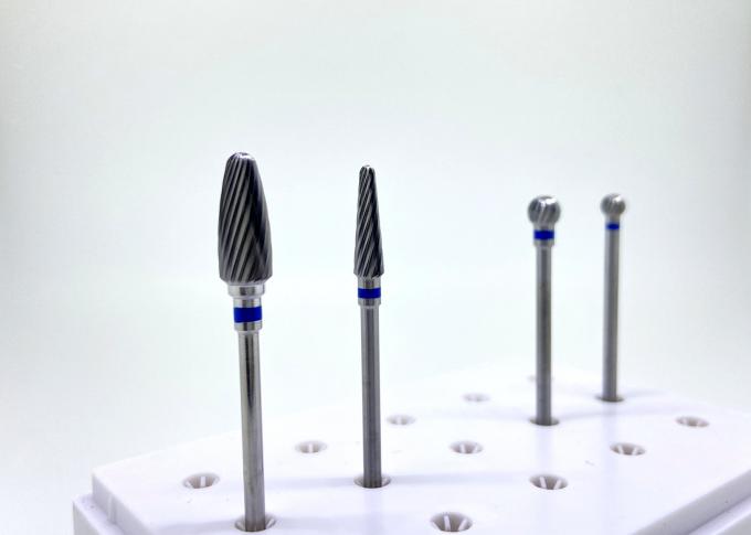 الأزيز الماسي غير المطلي للأسنان HP Shank Tungsten Carbide Cutter Standard Medium 1